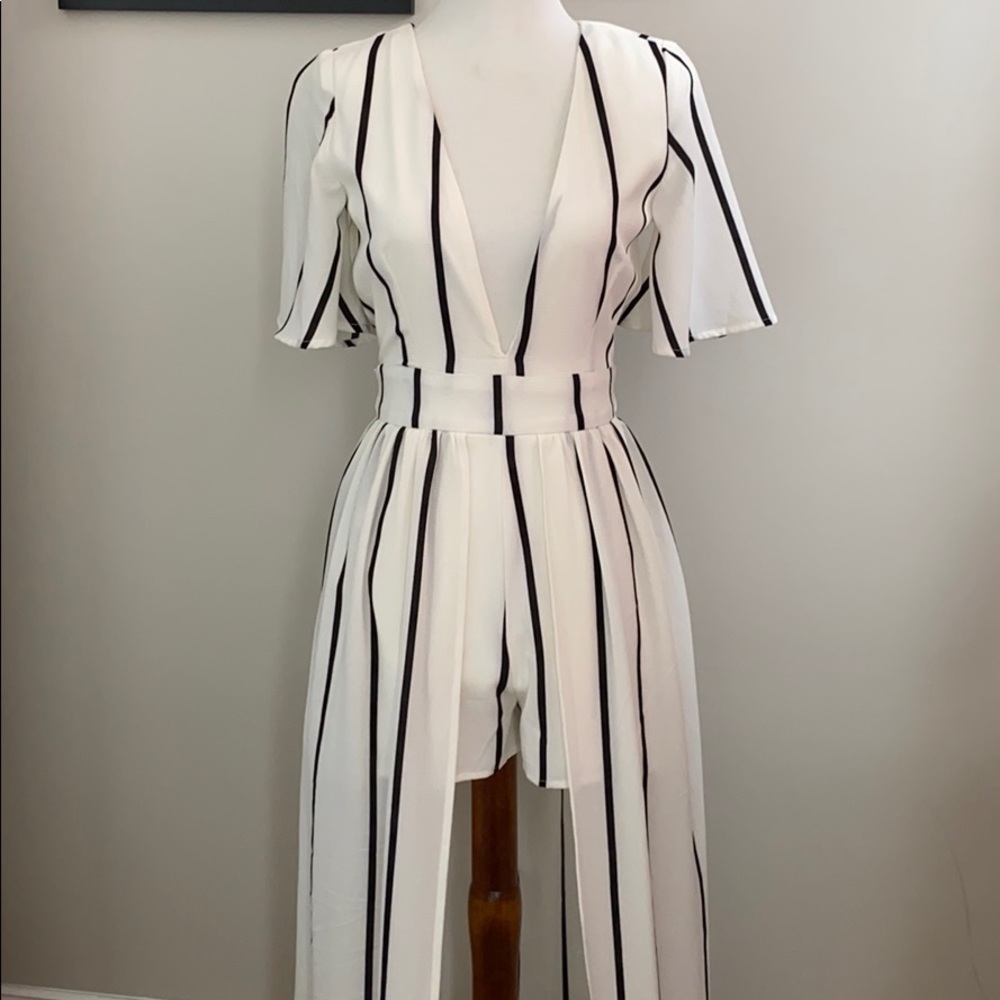 Black and White Jumpsuit